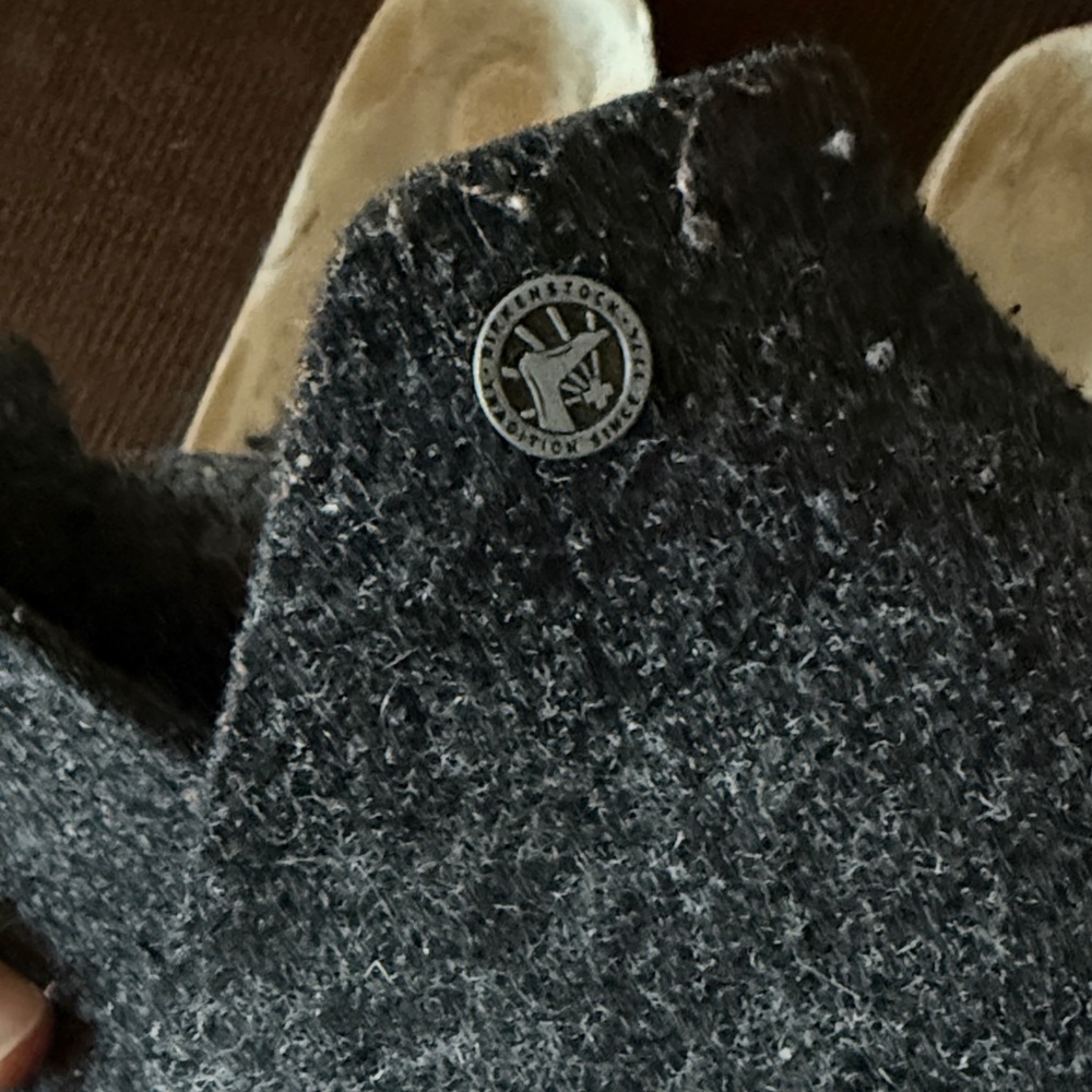 Birkenstock Andermatt Slippers in Gray Sz 43 - Picture 2 of 13